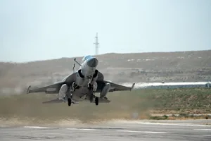ВВС Азербайджана провели тренировочные полеты с участием JF-17C, Су-25МЛ и L-39-ФОТО
