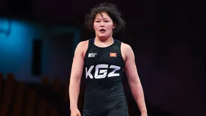 Кыргызстанка Кайыркул Шаршенбаева стала чемпионкой Азии по борьбе