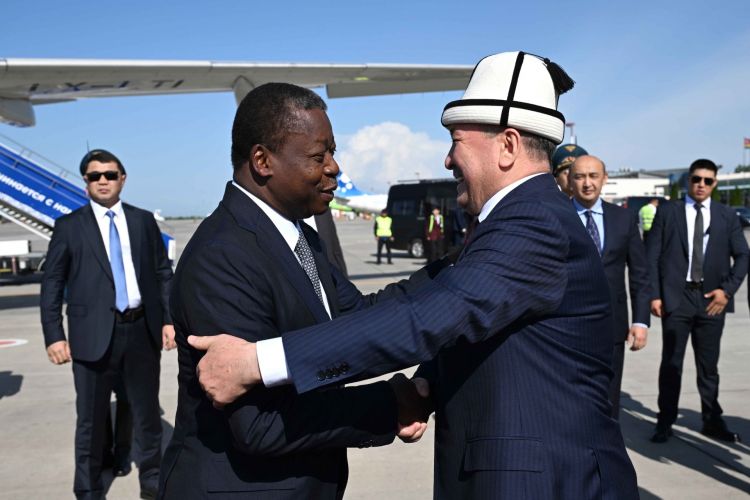 Chairman of Council of Ministers of Togo arrives in Bishkek