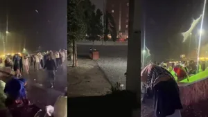 “Люди искали укрытие“- последствия мощного града показали жители Павлодарской области