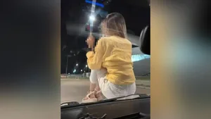 Девушка в Семее устроила подруге поездку на капоте - наказали обеих