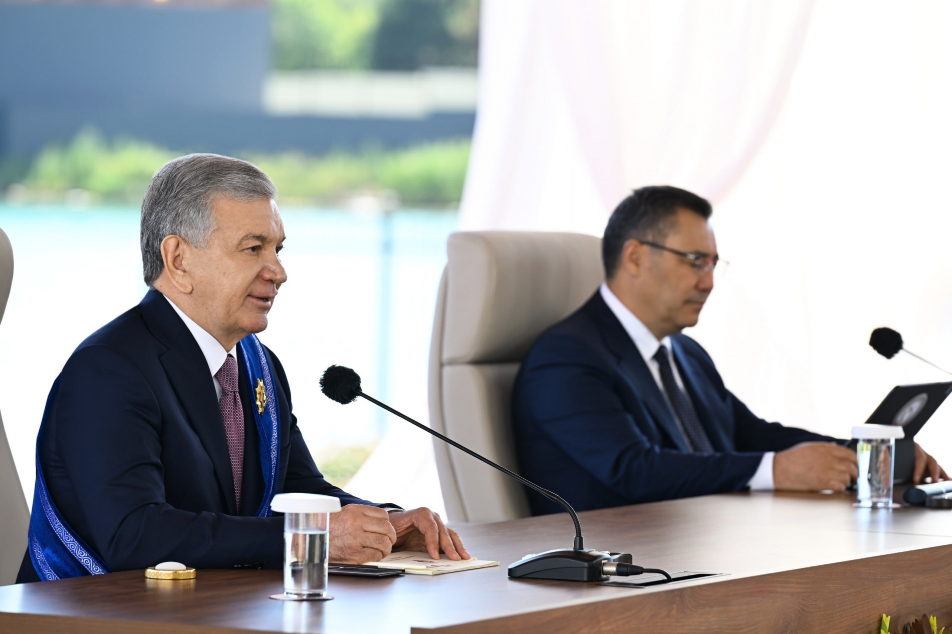 Президенты Узбекистана и Кыргызстана подвели итоги переговоров 18:19 / 30.07.2026 18:19 / 30.07.2026 Президенты Узбекистана и Кыргызстана подвели итоги переговоров