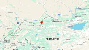 Землетрясение произошло на границе Казахстана и Кыргызстана
