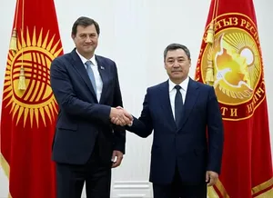 Садыр Жапаров принял министра иностранных дел Беларуси