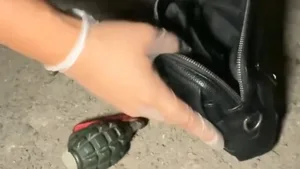 В Алматы задержали мужчину с гранатой