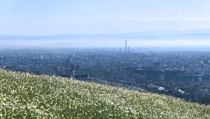 Панорама Бишкека и красная луна Иссык-Куля: фото и видео читателей 24.kg