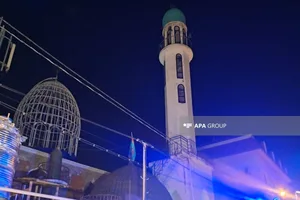 В Баку произошел пожар в мечети