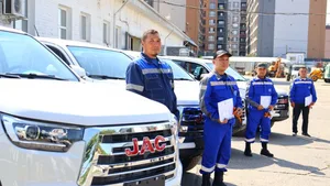 Bishkek power grid workers receive new specialized vehicles