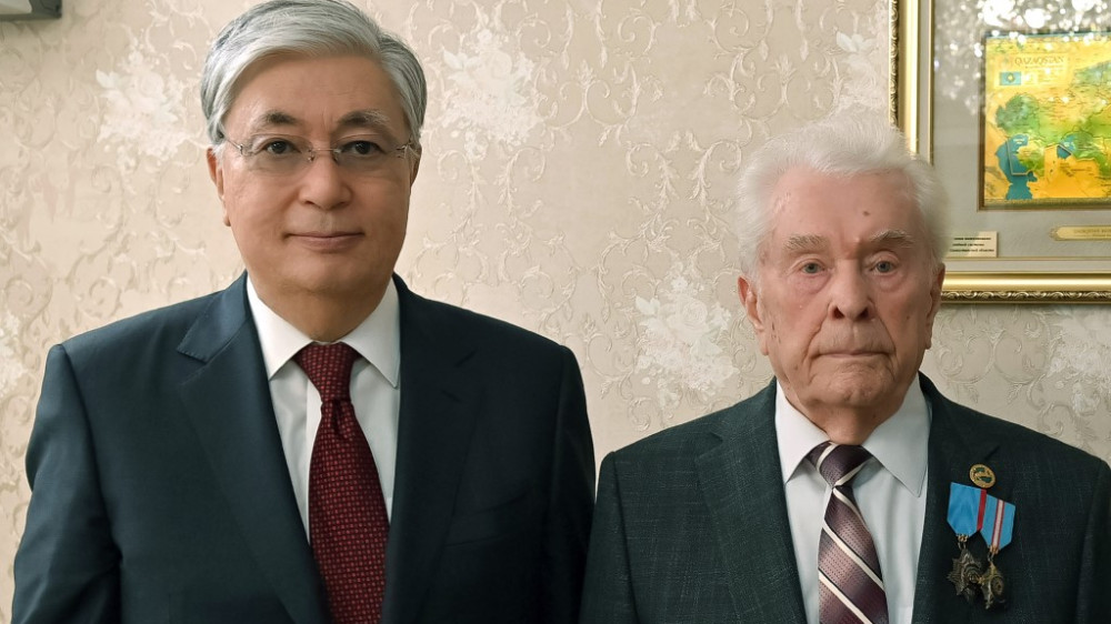 Токаев выразил соболезнования в связи с кончиной 103-летнего ветерана Ивана Гапича