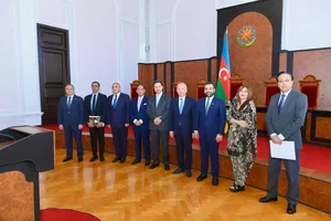 Делегация юристов Пакистана встретилась с председателем КС Азербайджана