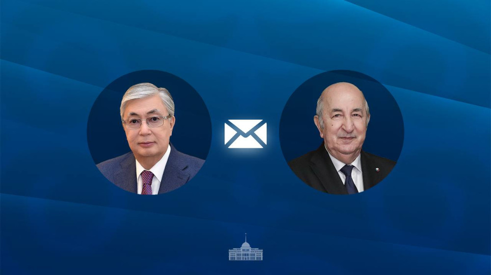 Токаев направил телеграмму Президенту Алжира