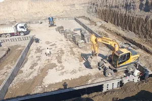 В Сокулукском районе приостановлено строительство 8-этажного жилого дома