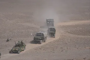 На полигоне «Чорук-Дарон» завершились масштабные военные учения