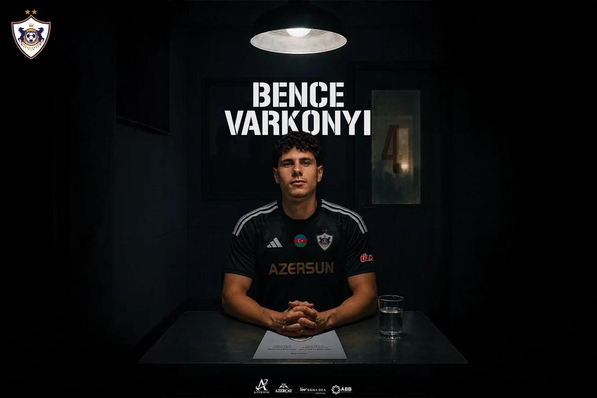 "Карабах" объявил о трансфере Бенце Варконьи