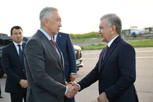 Рабочий визит Президента Узбекистана в Казахстан завершился