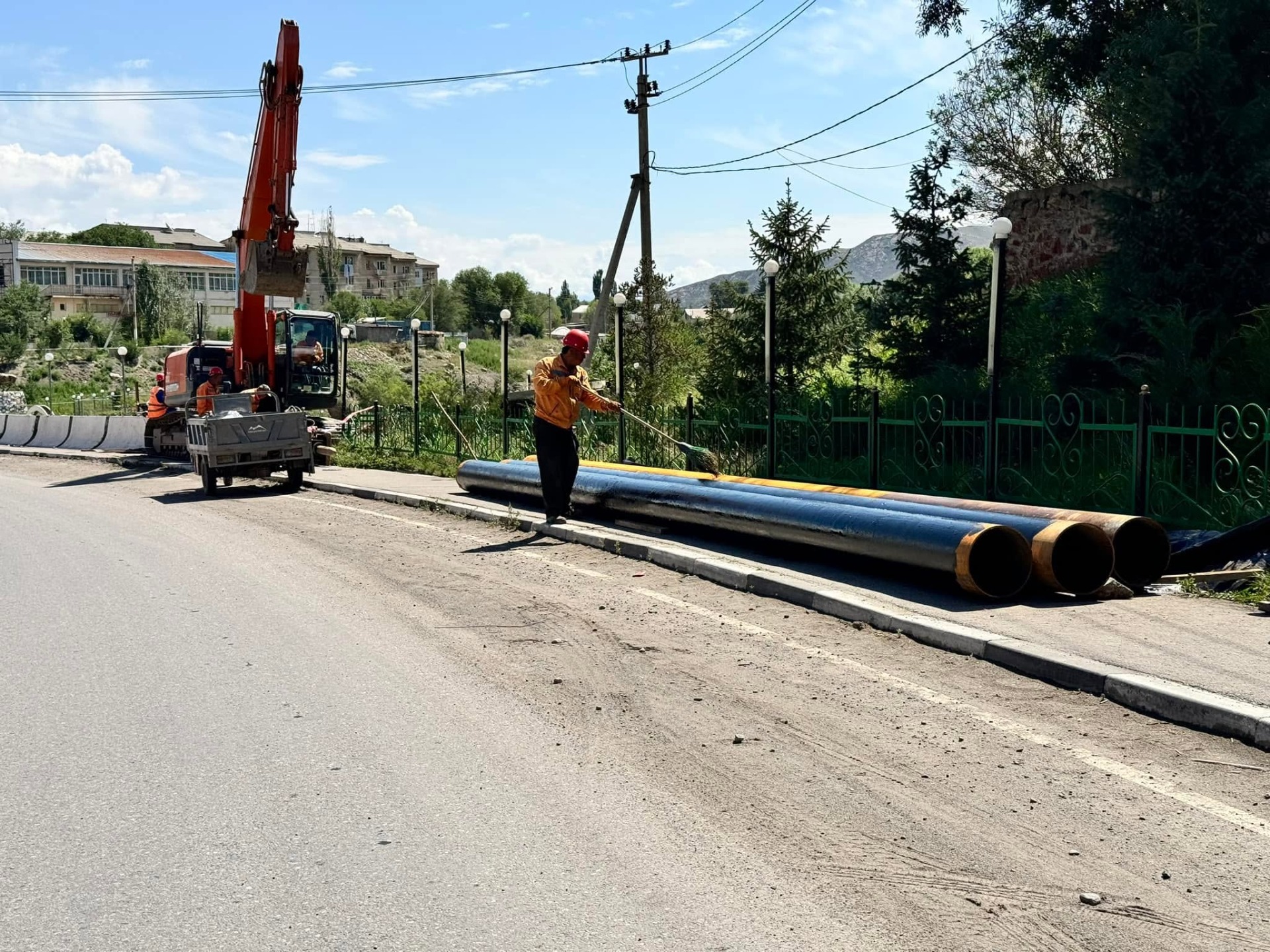 На два дня частично перекроют трассу Бишкек — Нарын — Торугарт
