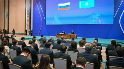 Токаев и Путин сделали заявления для СМИ после переговоров в Астане