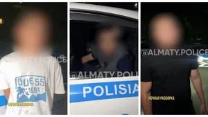 В Алматы полицейские “по горячим следам“задержали шестерых подозреваемых