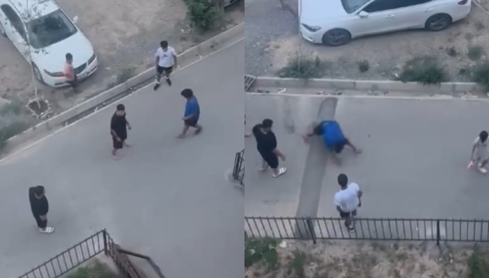 В Оше мужчина избил 14-летнего и заставил драться со своим сыном (видео)