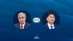 Токаев направил телеграмму президенту Монголии